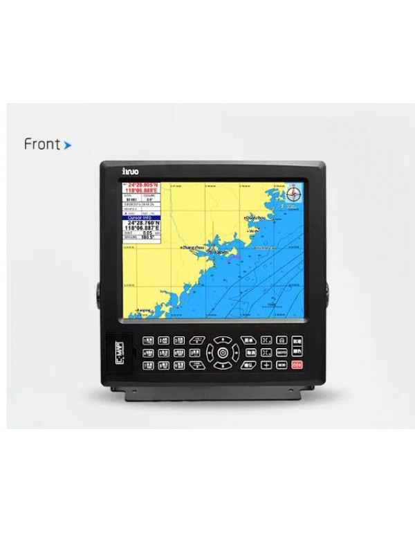 XINUO 12.1" Marine GPS Chart Plotter For Sailing Support C-Map Chart HM-1512