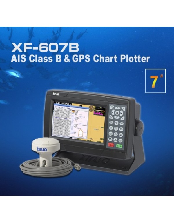 XINUO 7 Inch GPS Plotter Marine Device AIS Transpo...