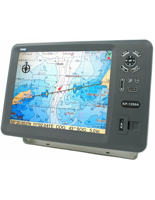 ONWA 12.1" GPS Chart Plotter w/ built-in Clas...