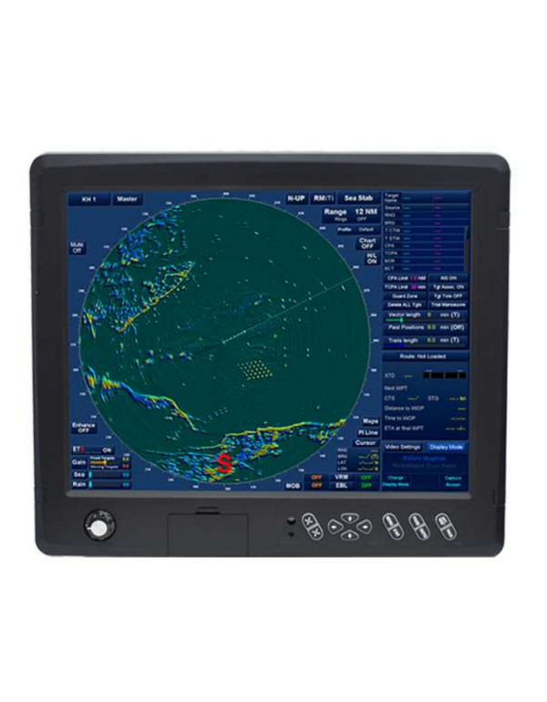 XINUO Marine Monitors 15" LCD Monitor For Ship Radar Echo Sounder HM-2615
