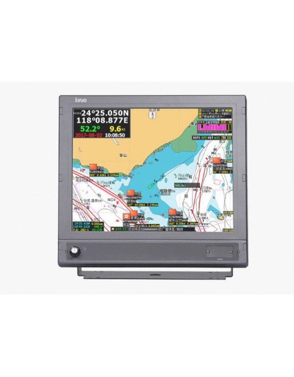 XINUO 17 Inch AIS Class B & GPS Chart Plotter Support C-Map card HM-5917N