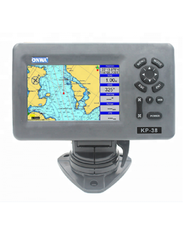 ONWA 5-inch Marine GPS Chart Plotter Navigator KP-38