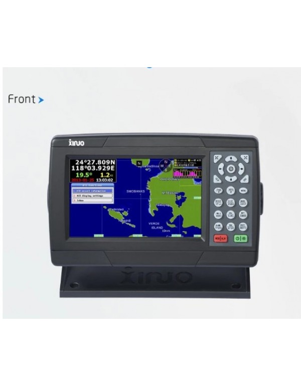 XINUO 7 Inch GPS Plotter Marine Device AIS Transponder combo for Boat XF-607B